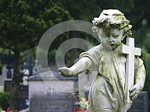 Stone Statue Child