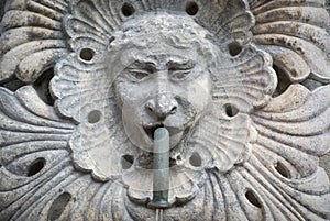 Stone Statue Detail Dubrovnik Croatia