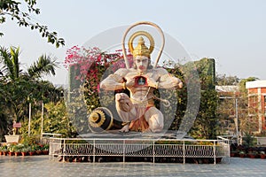 Stone Statue of hindu god Hanuman