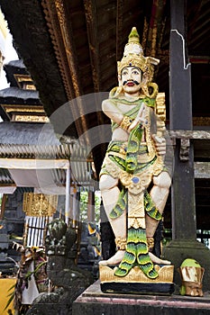 Stone Statue at Pura Ulun Danu Batur, Bali