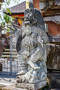 Stone statue of Rangda, Bali, Indonesia