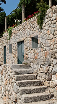 Stone steps