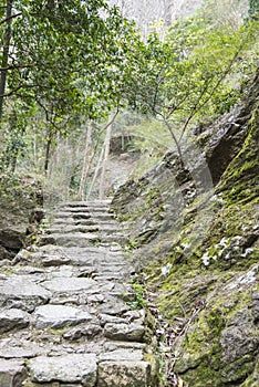 Stone steps