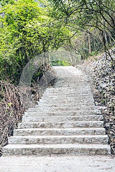 Stone steps