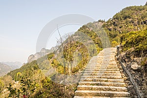 Stone steps