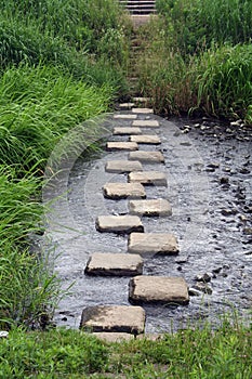 Stone steps