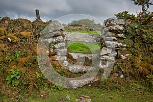 Stone stile in Cornwall