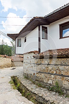 Stone, stone and stone in architecture Koprivshtitsa, Bulgaria