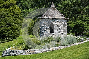 Stone Structured Gazebo at Mohonk Mountain House photo