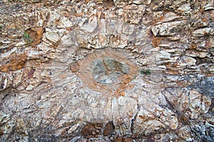 Stone Sun - Stone Eye - unique geological formation