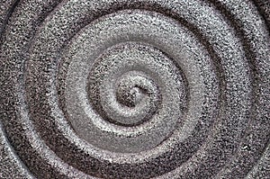 Stone surface as spirality photo