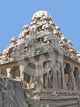 Stone temple at Mahabalipuram