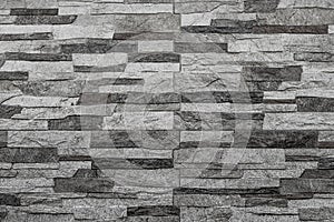 stone texture background, pattern of decorative slate stone wall surface