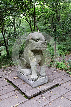 Stone tiger