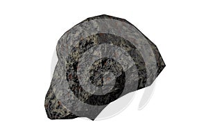 Stone undefined texture white background 3d rendering