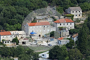 Stone village of Blato on Mljet island