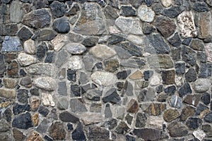 Stone wall.