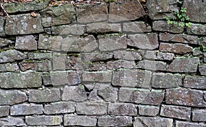 Stone wall, ancient, background stone texture