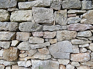 Stone wall antique architecture great durable sturdy craftsmanship photo