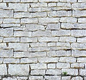 Stone wall background. Many stones