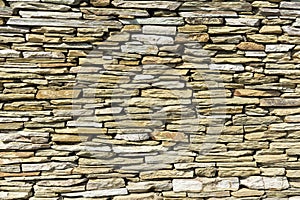 Stone wall background.  Photographed in South Africa.