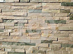 Stone wall brick texture. Seamless pattern. Background of the Sandstone facade.seamless tiling stone wall