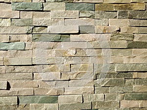 Stone wall brick texture. Seamless pattern. Background of the Sandstone facade.seamless tiling stone wall