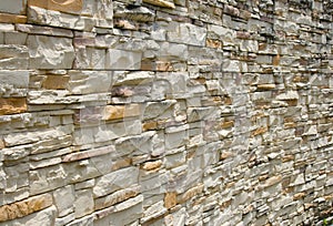 Stone wall cladding photo