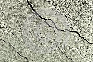 Stone wall with cracks and texture paint