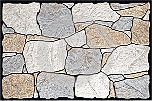 Stone wall decor background texture
