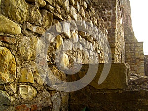 Stone wall fort fortress