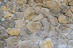 Stone wall masonry background