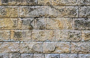 Stone wall masonry background