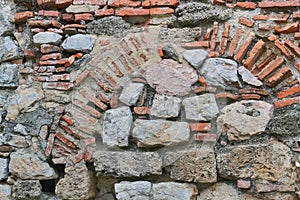 Stone wall in Ohrid
