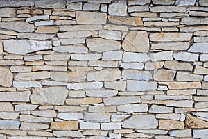 Stone wall. Outdoor background natural stone