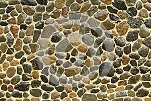 Stone wall rock floor texture