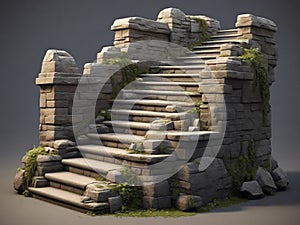 Stone Wall - Rustic and old representation