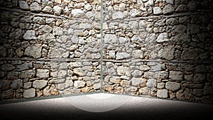 Stone wall texture