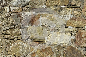 Stone wall texture