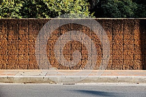 Stone wall texture for background