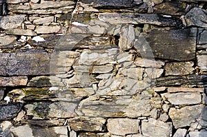 Stone wall texture for background