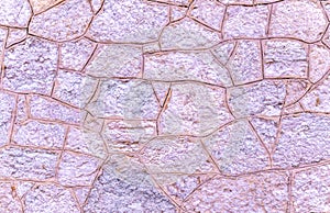 Stone wall close up