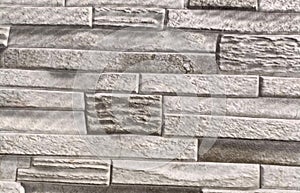 Stone wall texture background for interior exterior decoration and industrial construction concept design.