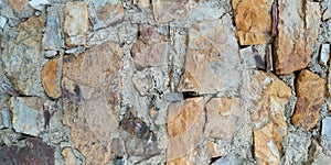 Old Stone Wall of House Texture photo