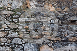 Stone Wall Texture, Naturel Light