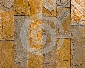 Stone wall texture, travertine tiles facing