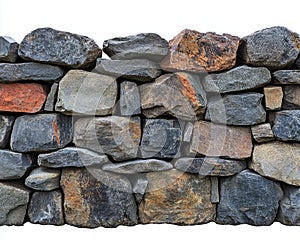 Natural Stone Wall Texture Background