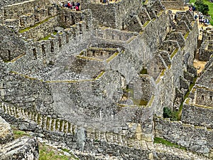 Stone Walls Of Machu Picchu