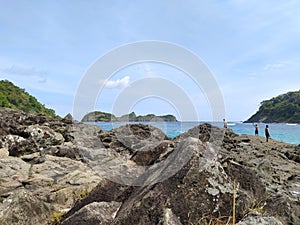 Stone on Wedi Ireng Beach