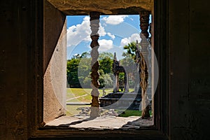 Stone Window of Angkor Wat